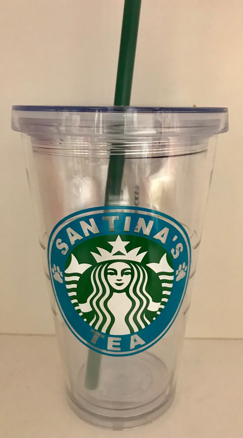 starbucks acrylic tumbler