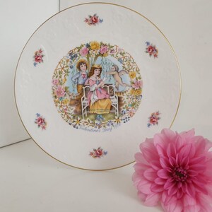 Vintage Royal Doulton &#39;Valentine&#39; Fine Bone China Plate 1978