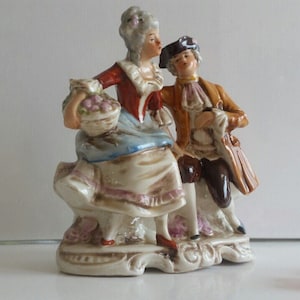 Vintage German Porcelain German Figurine Courting Couple