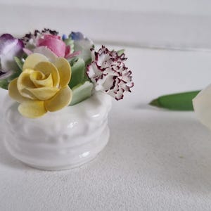 Vintage Royal Adderley Bone China ‘Flower Roses Posy Pot