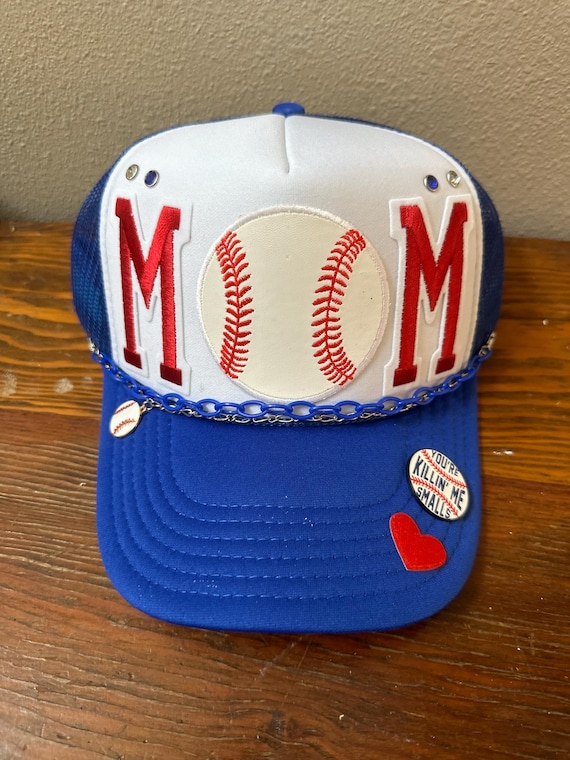 Baseball Mom Trucker Hat| Fun Patch Design For Sports Moms