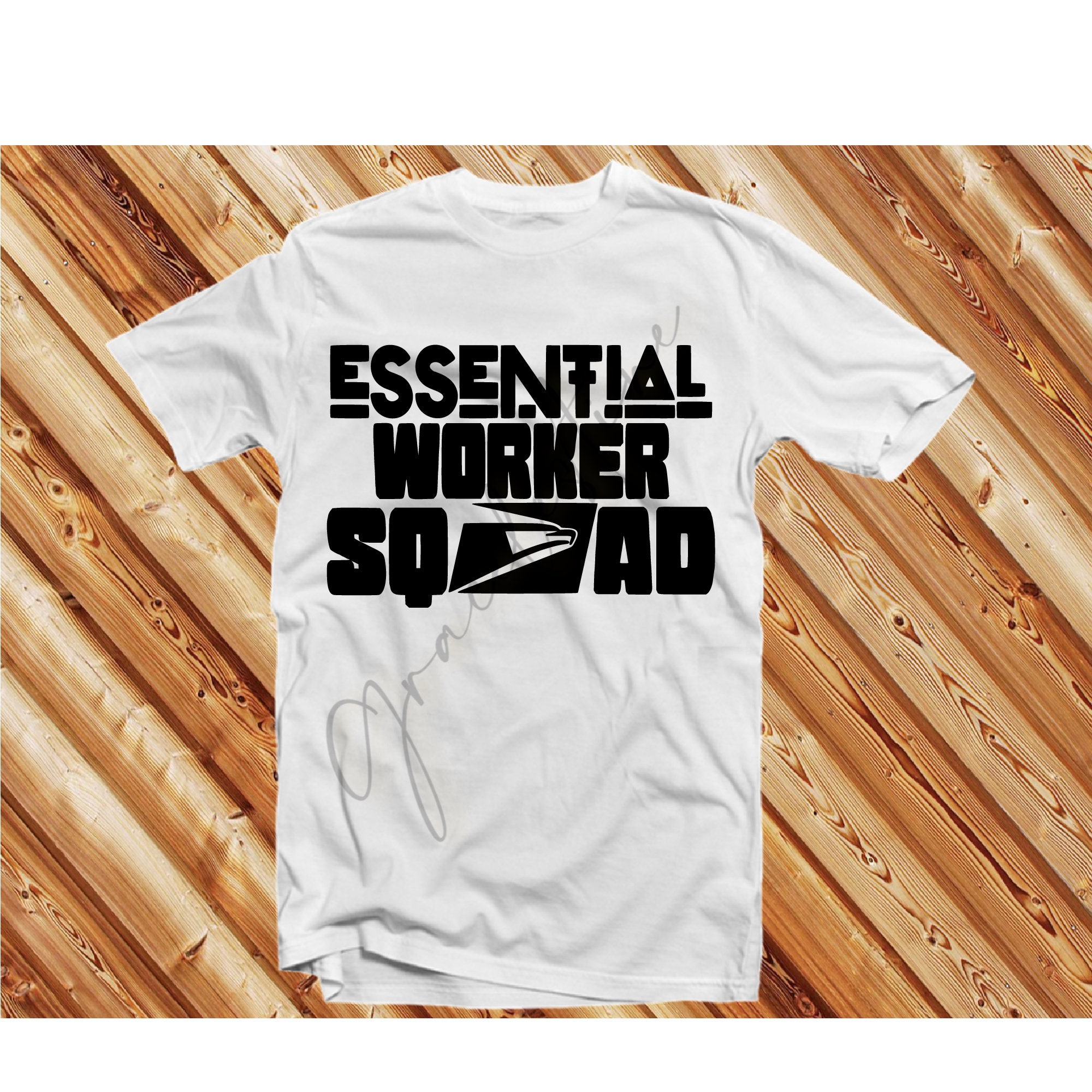 essential worker t shirt design