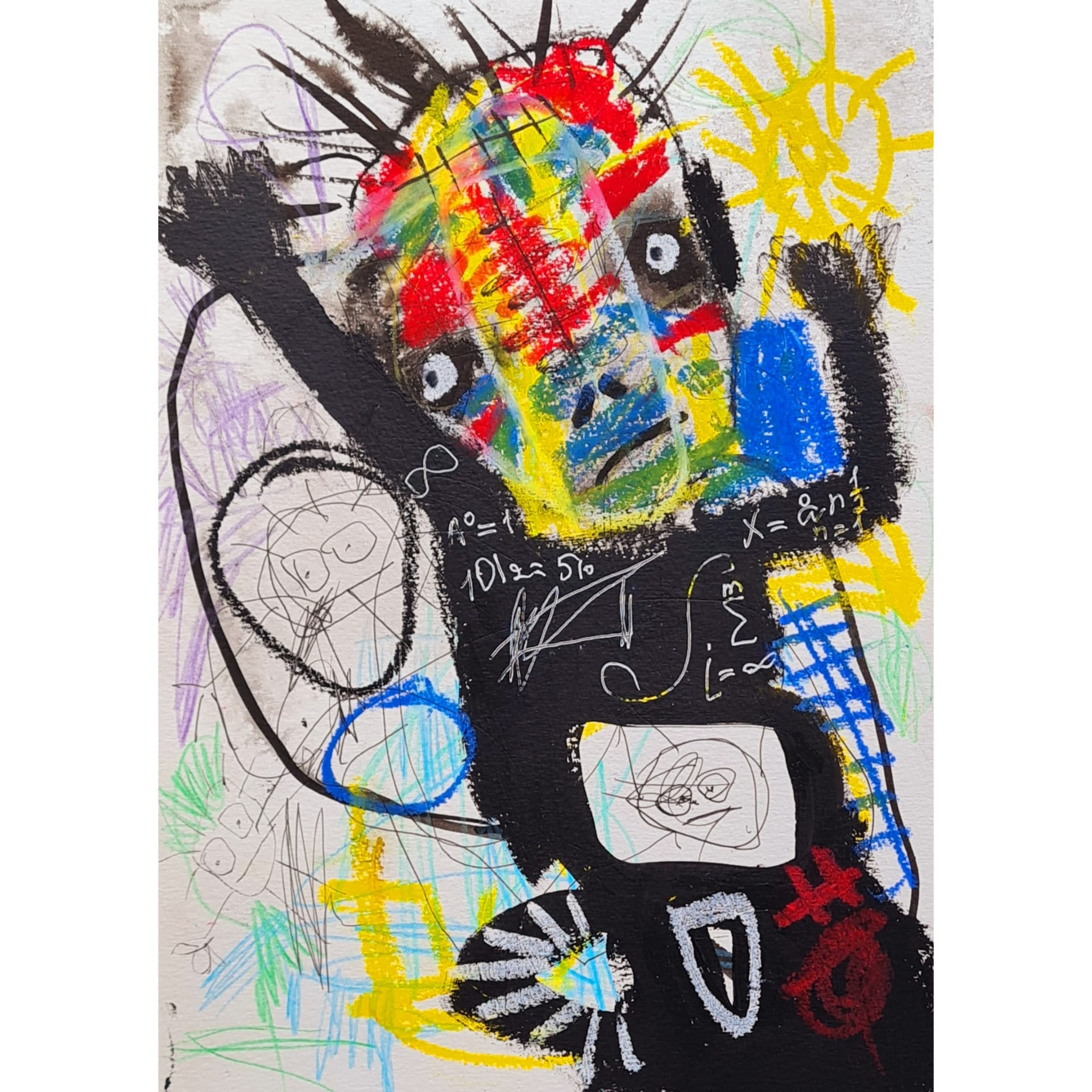 Original Macabre Art: Outsider Mixed Media Drawing - Etsy