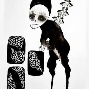 現代アート　抽象画　肉質画　作者不明 人生と黄金未来」F15号 原画 現代アート | yk3art.official