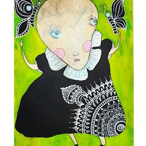Original Art  Outsider art Abstract figures Figurative art Art Brut Raw art Surreal art Alternative art Weird Quirky Odd Picture