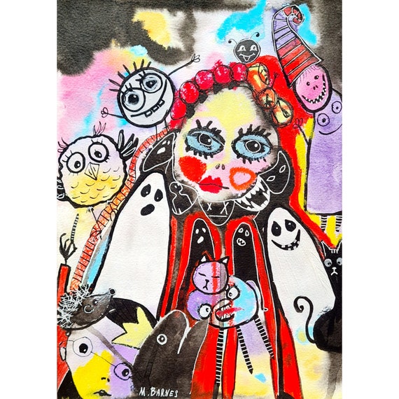 イラストオーダー 水彩画:アウトサイダー イラストオーダー 水彩画:アウトサイダー