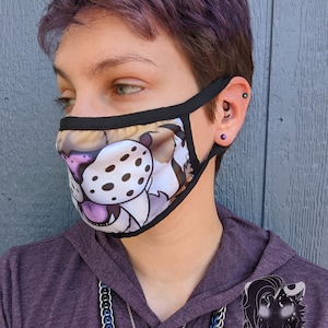 Saber Tooth Face Mask