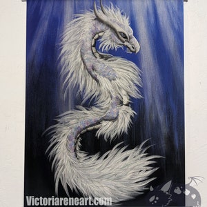 Water Dragon Art Wallscroll