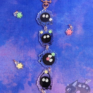 STACKABLE Soot Sprite Keychains