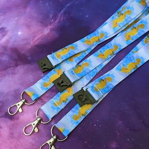 Discontinued, Final Chance! Sea King Seahorse Lanyard
