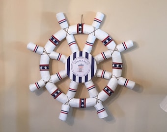 Ship’s Wheel Diaper Cake