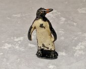 Vintage Charbens zoo series lead Penguin miniature c. 1930s