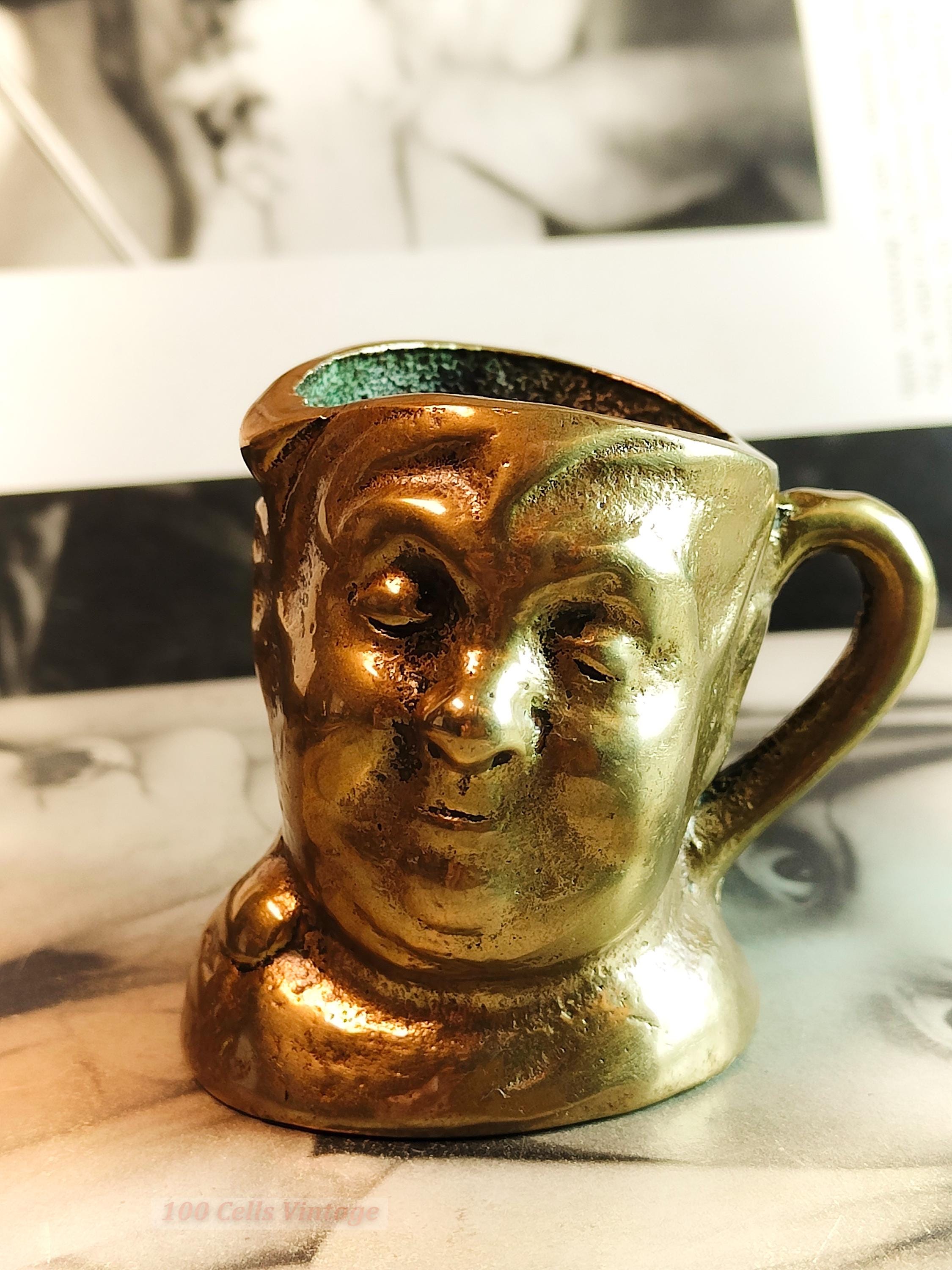 Brass Toby Jug - Etsy