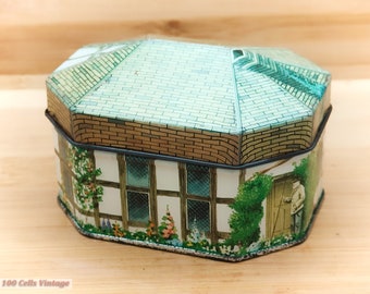 Ian Logan National Trust Lower Brockhampton House Vintage Storage Tin (9cm)