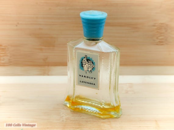 Yardley-empty-8cm-art deco Vintage Collectable Perfume/Scent Bottle-0vi, empty perfume bottle, empty glass bottle