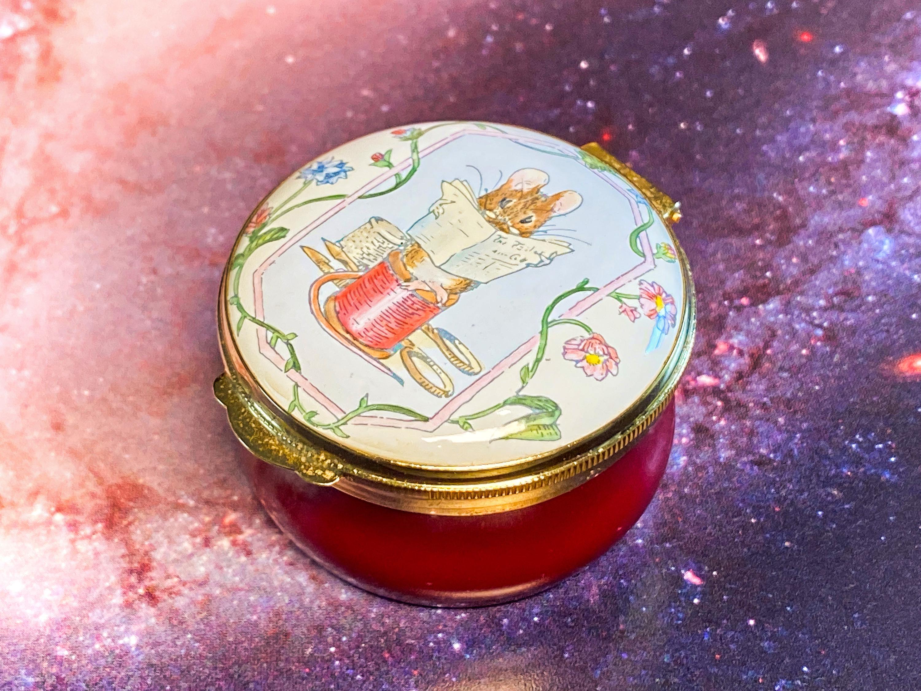Beatrix Potter Enamel Box - Etsy