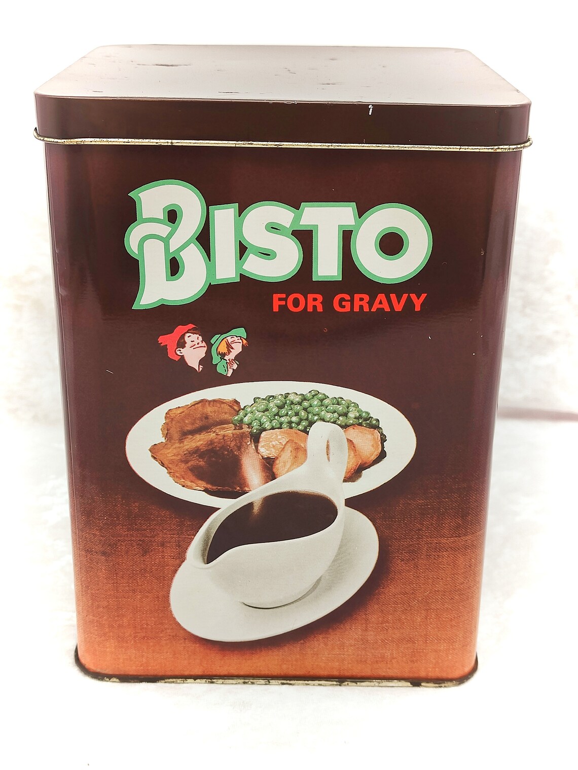 Large Vintage Bisto Gravy Tin Box/Metal BoxBisto Kids Etsy