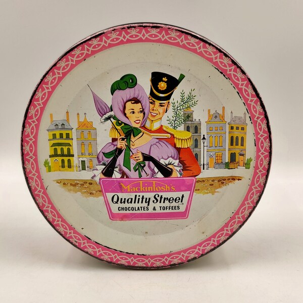 Vintage Advertising Confectionery/Sweet Tin-Quality Street-Mackintosh's