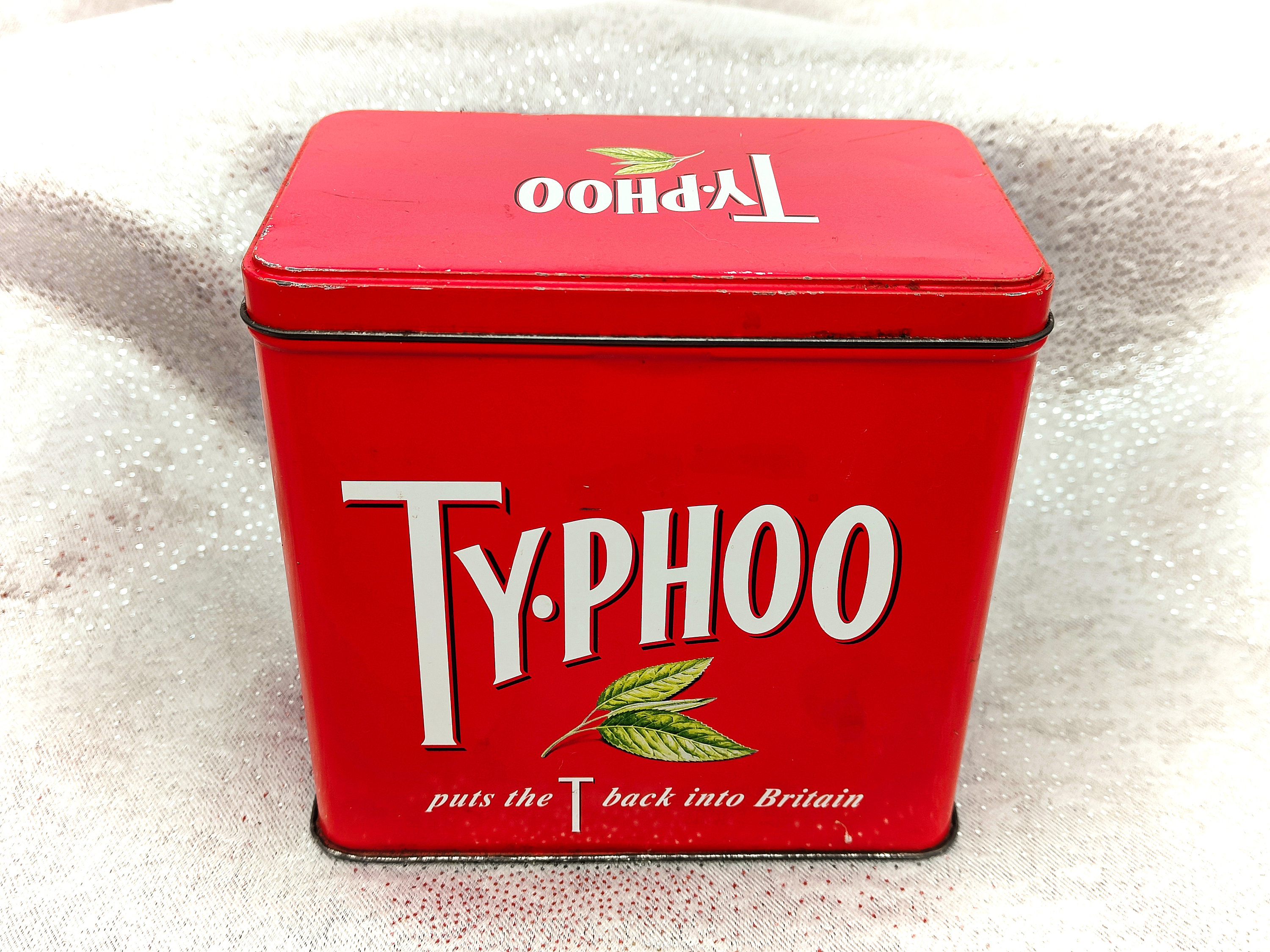 Typhoored Vintage Tea Tin/caddy Etsy UK