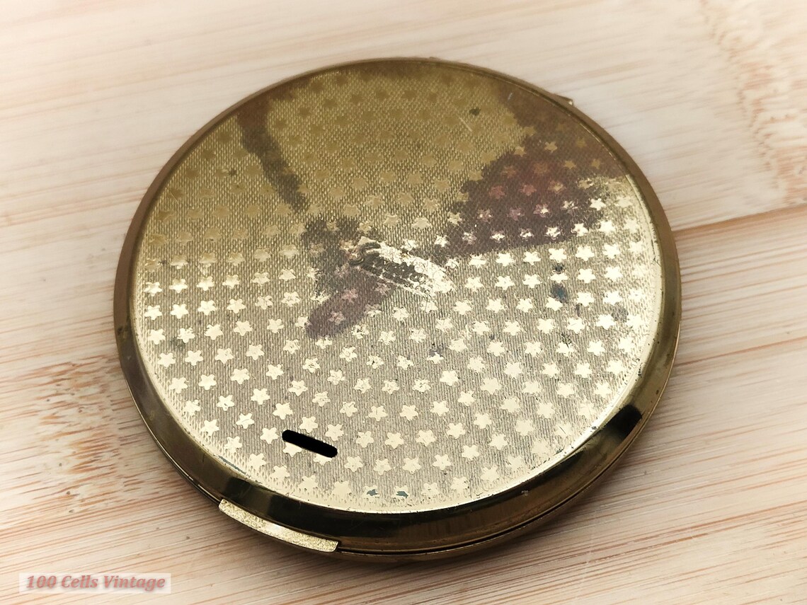 Stratton Gold Tone-vintage Ladies Powder Compact-0te, Compact Mirror ...