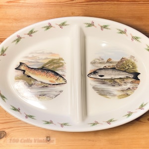 Portmeirion Fish Plate - Etsy