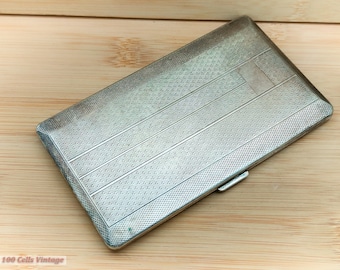 Har Bro アールデコ シルバートーン ヴィンテージ シガレットケース