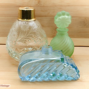 3 x IMPERFECT-Vintage Perfume/Scent Bottles-cd