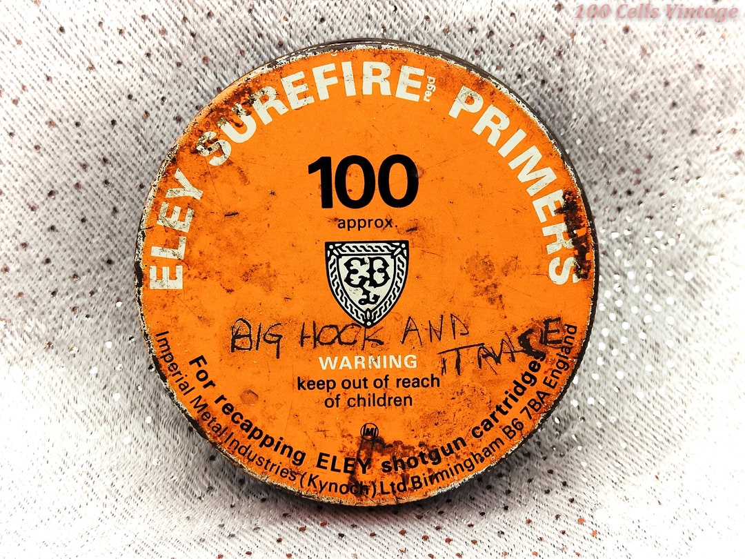 Eley Surefire Primers Air Gun Pelletsvintage Collectable Etsy