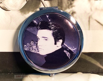 Elvis Presley sammelbarer Handtasche Doppel-Spiegel: Make-up Spiegel-1J