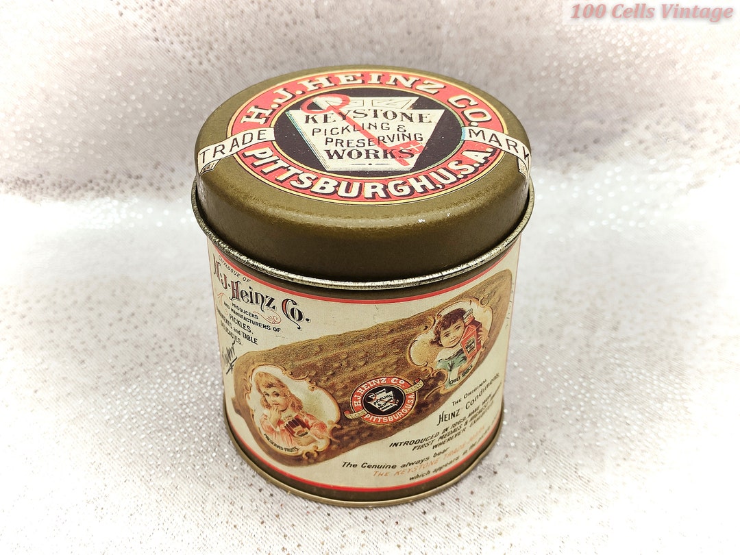 Sainsburys House Shaped Vintage Tin/kitchen Storage Containerian Logan10cm Etsy UK