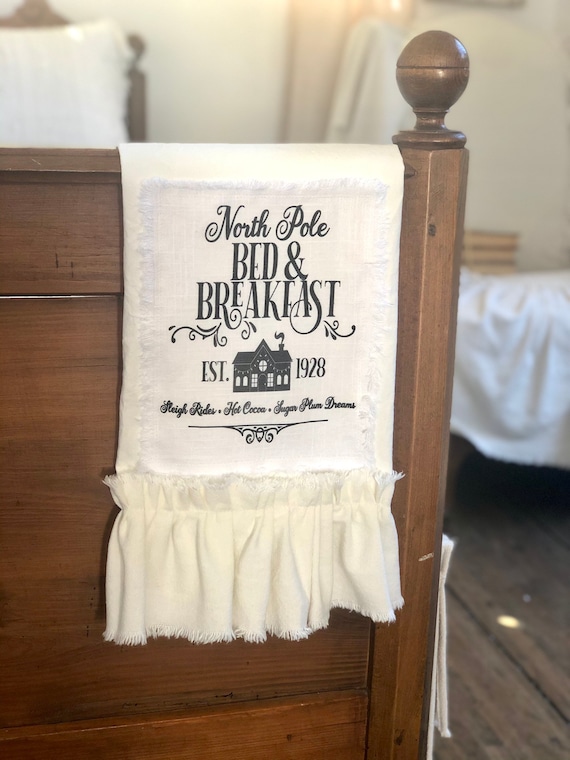 Unique Kitchen Towelschristmas TOWEL With Rufflesfunny 