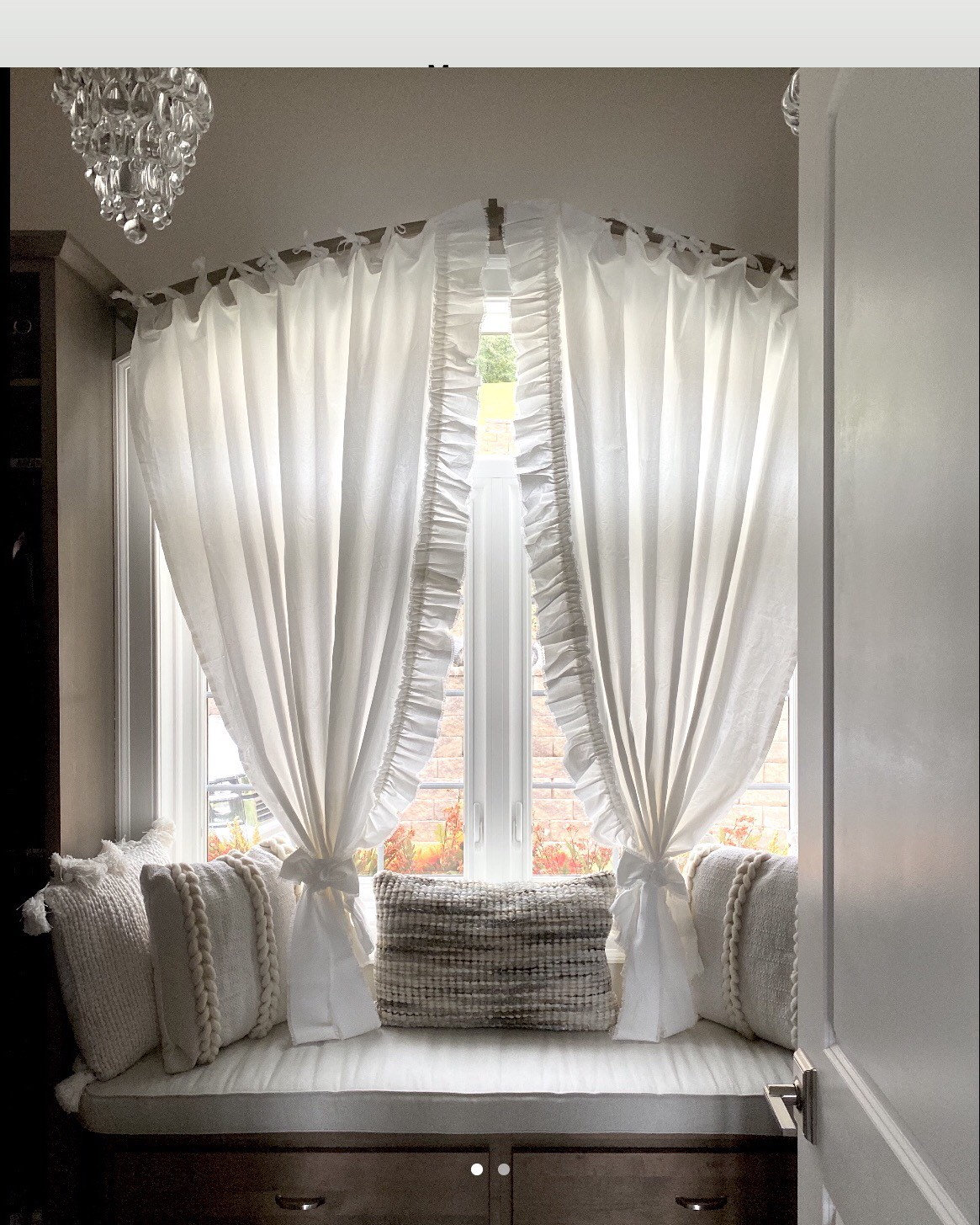 Bay Window Seat Curtains