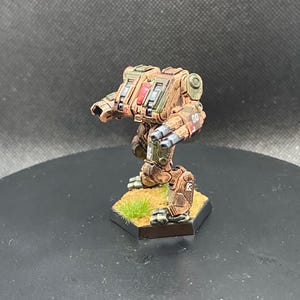 Battletech Mechwarrior Innersphere Clan Invasion 3D Printed Thanatos Battlemech