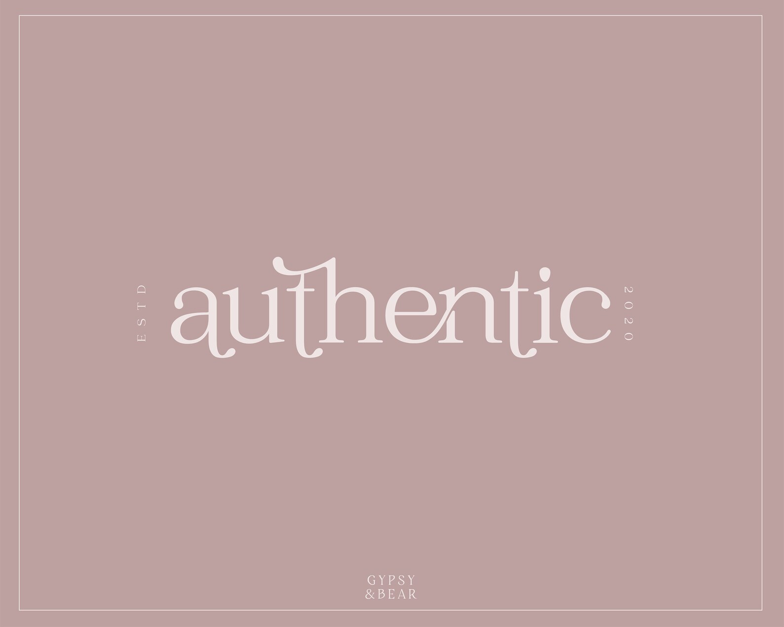 Premade Logo Bohemian Logo Boho Logo Text Logo Typography - Etsy