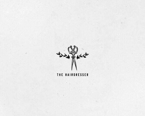 Premade Hairdresser Logo Hair Stylist Logo Hair Logo Hand Etsy
