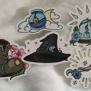 Witch Stickers Pack | SukitaHD Support Pack