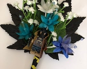 Handmade Lego Bane - Batman - Wedding Buttonhole / Boutonnieres