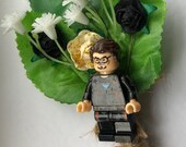 Handmade Lego Iron Man - Tony Stark - Marvel - Superhero Wedding Buttonhole / Boutonnieres
