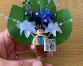 Handmade Lego - Ross Gellar - Friends - Wedding Buttonhole / Boutonnieres