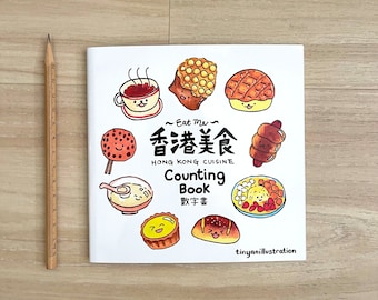 Hong Kong Food Children's Counting Book 1 to 9