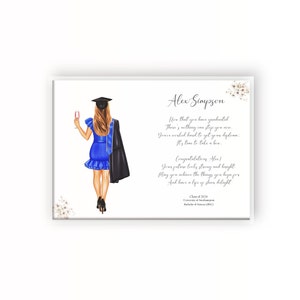 Graduation Print | Graduation Gift | Personalised Graduation Print |  Graduation Gift For Friend | Graduation Gift For Daughter