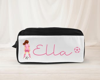 Personalised Football Boot Bag for Boys & Girls, Custom Sports Bag, Football Gift, Soccer Boot Bag