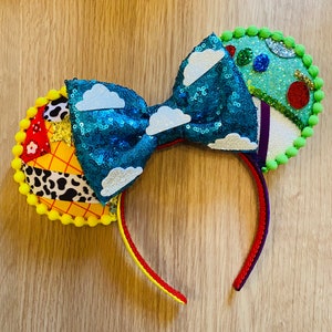 Space Ranger & Cowboy Sheriff inspired handmade Mouse Ears