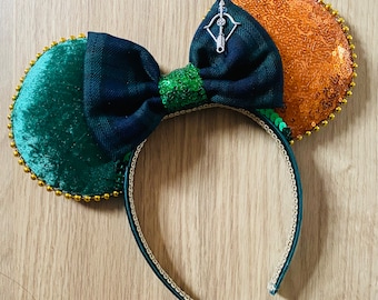 Scottish Princess inspired handmade Mouse Ears