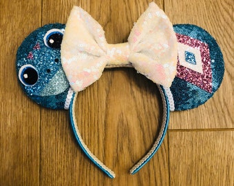 Ice Queen friend inspired handmade mouse ears