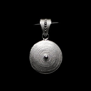 ハンドメイドのフィリグリーペンダント「太陽」 - スターリングシルバージュエリー - 誕生日プレゼント - お母さんへのプレゼント - キプロスジュエリー