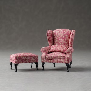 1:12 Scale Miniature Vintage and Antique Chair - Threads That Bind