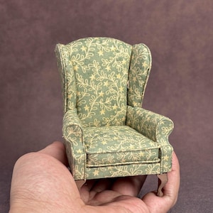 1:12 Scale Miniature Vintage and Antique Chair - Threads That Bind