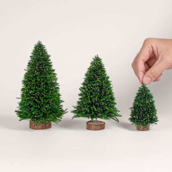 1:12 Scale Mini Christmas Tree, for Dollhouse Diorama Roombox Decoration