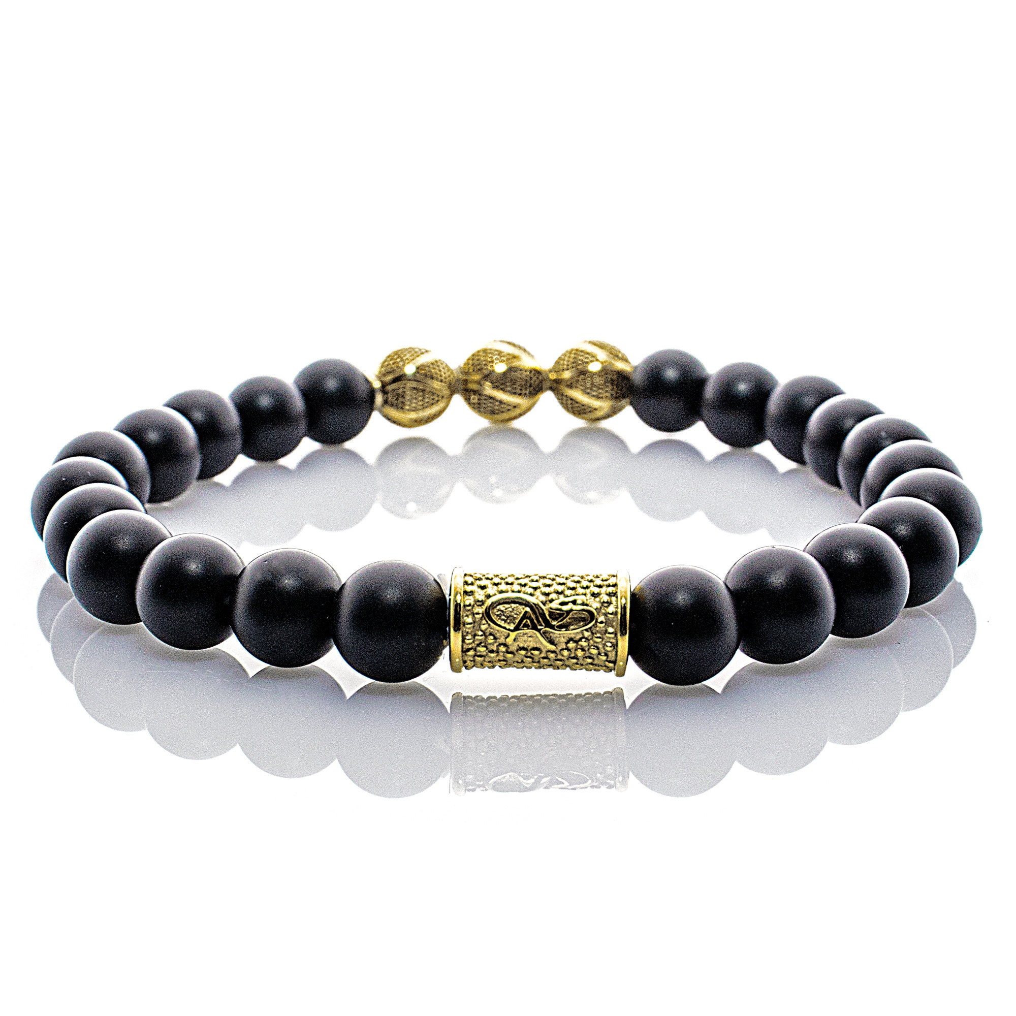 Onyx 925 Sterling Silver Bracelet Bracelet Pearl Bracelet